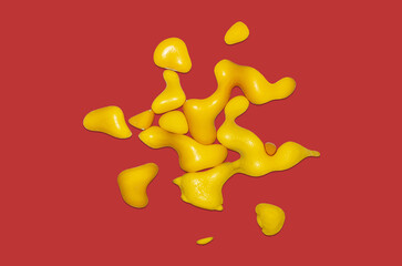 Abstract composition. Abstract background