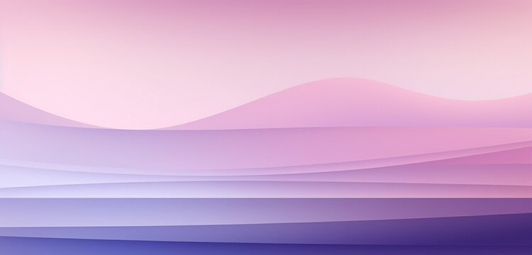 a minimalist poster with a linear gradient from soft pink to lavender, creating a soothing atmosphere.