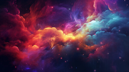 cosmic abstract background with galactic g