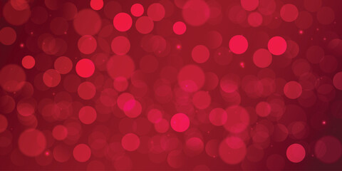 Abstract colorful bokeh light background. Vector illustration