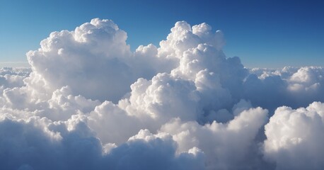 blue sky background with clouds, high resolution, fantasy atmospheric cloud cover, approaching storm clouds, whimsical nature, weather patterns