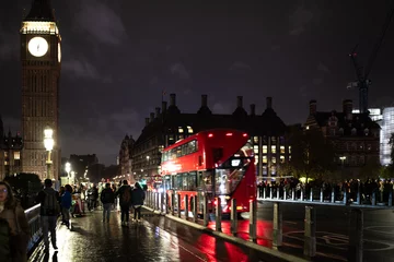 Foto auf Leinwand London red bus © Dave Marzotto