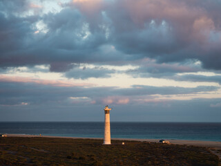 Lighthouse at Morro Jable, Fuerteventura - canary island