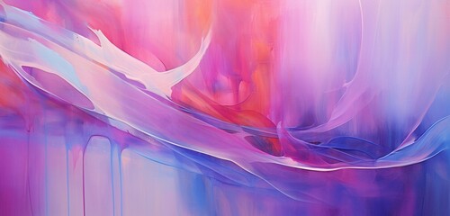 Feel the rhythm of blurred pink, purple, silver, and glittering lines against abstract colors, shapes, and backgrounds. 
