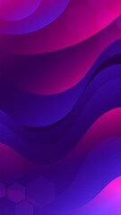 Abstract background violet blue color with wavy lines and gradients is a versatile asset suitable for various design projects such as websites, presentations, print materials, social media posts