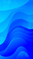 Abstract background blue color with wavy lines and gradients is a versatile asset suitable for various design projects such as websites, presentations, print materials, social media posts