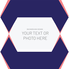 Blue and white abstract background vector