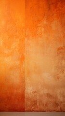 A warm orange and cream epoxy wall texture, evoking a cozy, welcoming feel