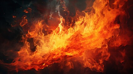 Fototapeta na wymiar Blaze fire flame texture background