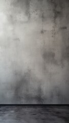 A monochrome grey epoxy wall texture, showcasing various shades and shadows - obrazy, fototapety, plakaty