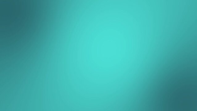 Animation of various gradient colors, abstract, blue, and turquoise 