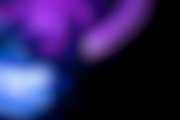 Abstract blurred background image of blue, purple colors gradient used as an illustration. Designing posters or advertisements.