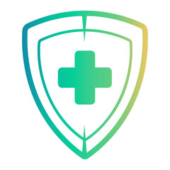 Fototapeta premium health insurance icon