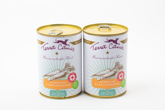 Two cans of Professor Moros Carrot Soup