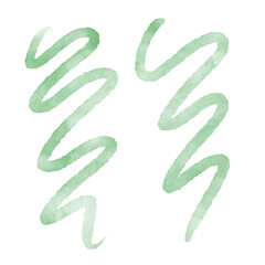 Watercolor Scribble Doodles