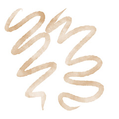 Watercolor Scribble Doodles