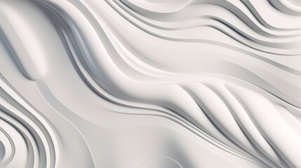 Hintergrund aus weißem Silikon. Wellen und Schwingungen aus einer Flüssigkeit wie Silikon oder dickflüssiger Farbe. Struktur und Textur.  - obrazy, fototapety, plakaty