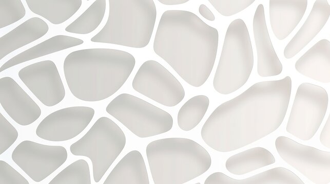 Abstrakter Hintergrund aus weißen Waben mit Schatten als Textur. Ideal als Grundlage für Banner und Grafiken für Webseiten. 