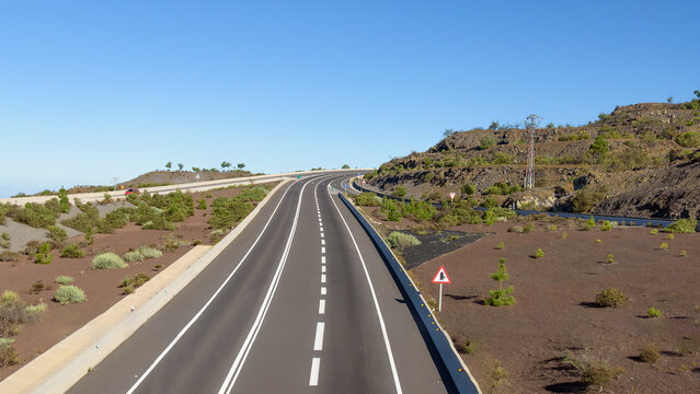 TF-1 motorway on Tenerife