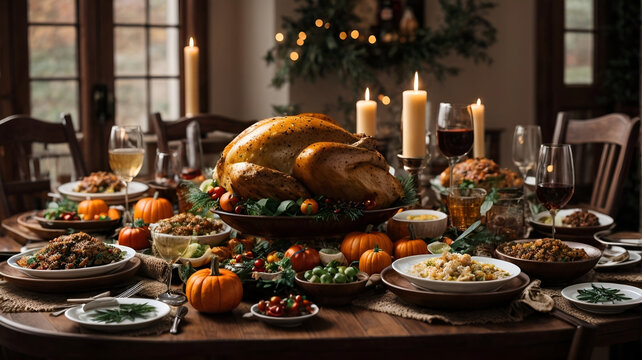 Gather and Gratitude: Festive Dinner Delights