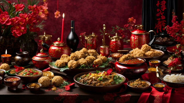 Harmony and Flavor: Lunar New Year Table
