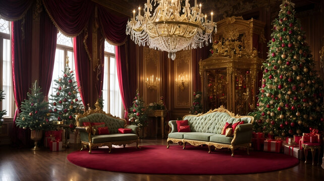Holiday Splendor in the Mansion