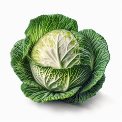 Obraz premium head of cabbage