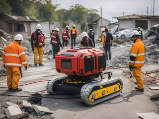 Rescue robots in disasters