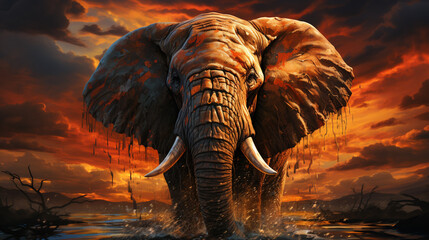 amazing elephant wallpaper