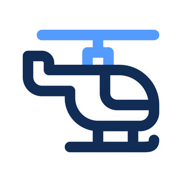 recommend clip art: helicopter outline color icon