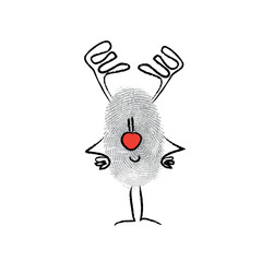 Happy Rudolf Reindeer
