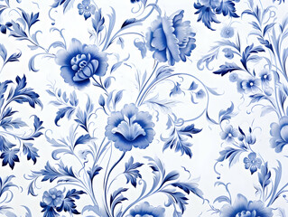 Obraz premium Seamless printing pattern design, printing pattern for clothing, printing texture for all over printing, ai generated photo