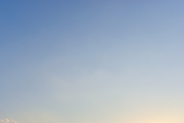 Obraz premium sunrise sky and cloud in the morning, sunset natural background