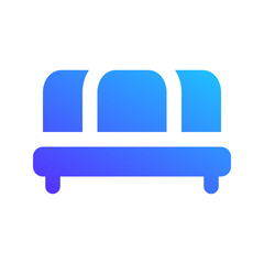waiting room gradient fill icon