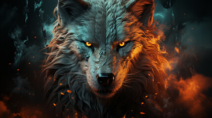 amazing wolf wallpaper