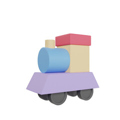Baby newborn toys 3d render icon