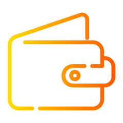 wallet Line Gradient Icon