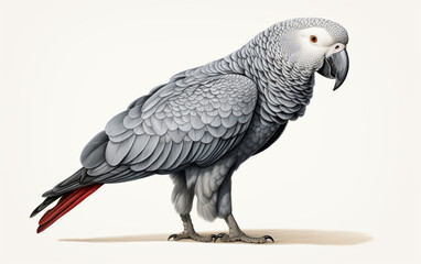 Obraz premium African Grey Parrot