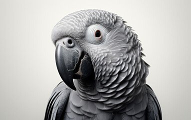 Fototapeta premium African Grey Parrot