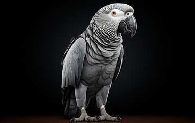 Fototapeta premium African Grey Parrot