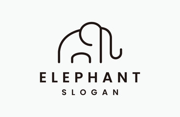 elephant logo style design inspiration
