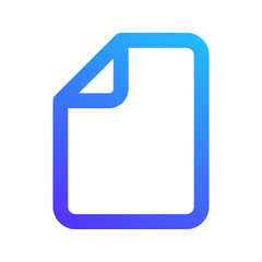 file gradient icon