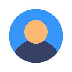 user profile flat icon