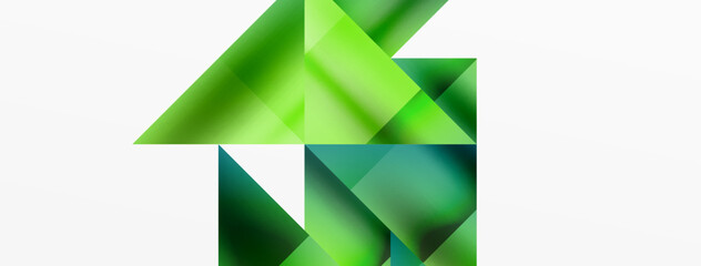 Captivating vector abstraction. Triangles interlock in mesmerizing dance, crafting dynamic geometric backdrop. Fusion of shapes and angles creates artful symphony of modern design