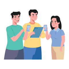 worldwide people comunication with devices