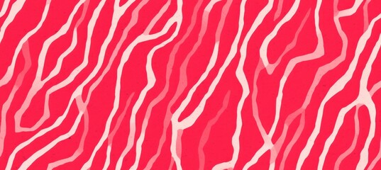 Abstract striped texture background. Risograph print effect. Generative AI technology.