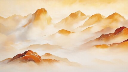Chinese classical style illustration background