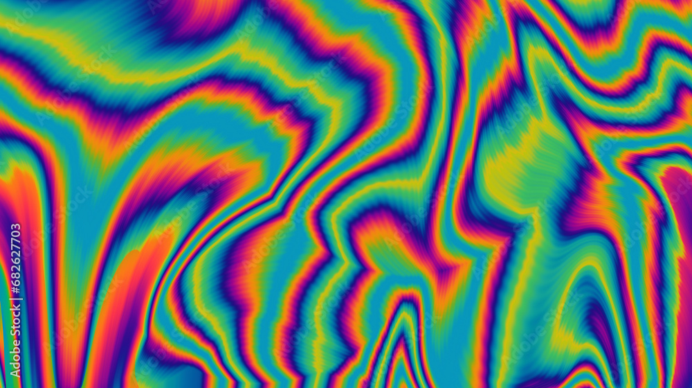 Aufkleber A background pulsating with psychedelic and trippy vibes, a surreal canvas of swirling colors and mesmerizing patterns.