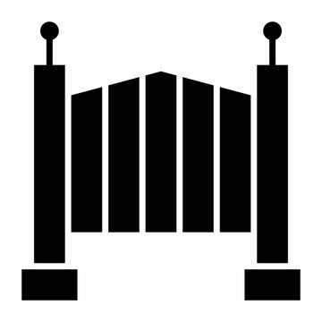 recommend clip art: gate vector design icon.svg
