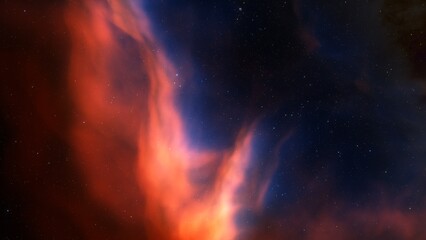 Colorful space galaxy cloud nebula. Stary night cosmos. Universe science astronomy. Supernova background wallpaper
